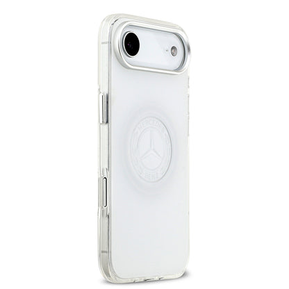 iPhone 17 Air Kılıf Mercedes Benz Orijinal Lisanslı M-safe Şarj Özellikli Buzlu PC Nostaljik Yıldız Dizayn Kılıf