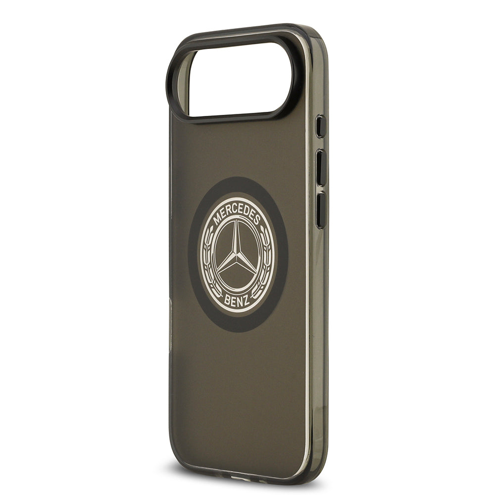 iPhone 17 Air Kılıf Mercedes Benz Orijinal Lisanslı M-safe Şarj Özellikli Buzlu PC Nostaljik Yıldız Dizayn Kılıf