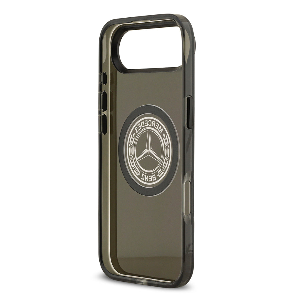 iPhone 17 Air Kılıf Mercedes Benz Orijinal Lisanslı M-safe Şarj Özellikli Buzlu PC Nostaljik Yıldız Dizayn Kılıf