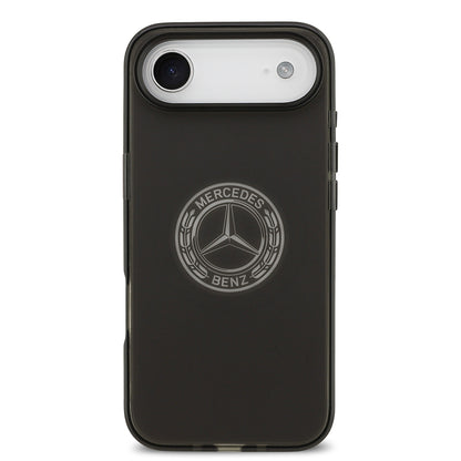 iPhone 17 Air Kılıf Mercedes Benz OrijinalLisanslı M-safe Şarj Özellikli Buzlu PC Nostaljik Yıldız Dizayn Kılıf