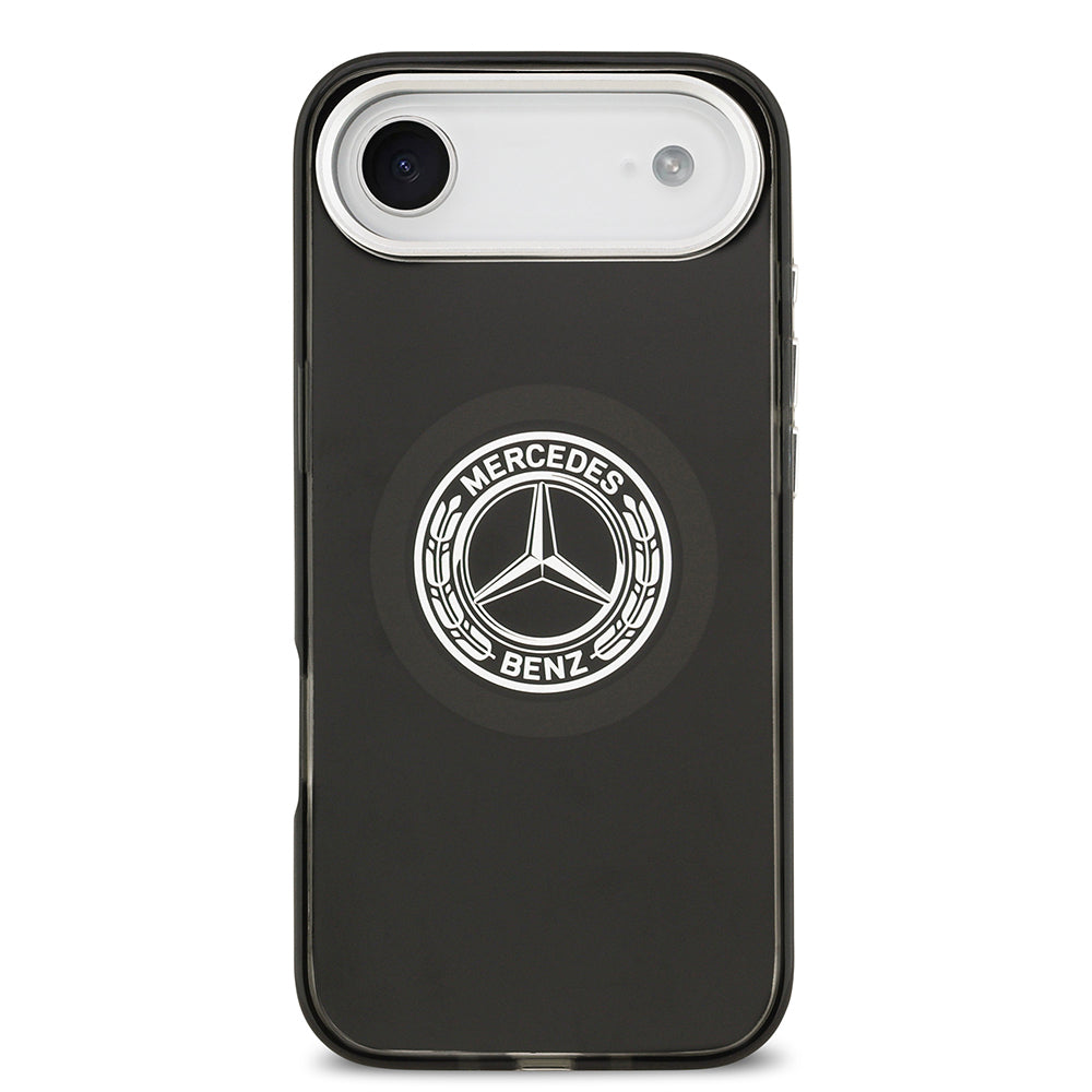 iPhone 17 Air Kılıf Mercedes Benz OrijinalLisanslı M-safe Şarj Özellikli Çift Katmanlı PC Nostaljik Yıldız Dizayn Kılıf