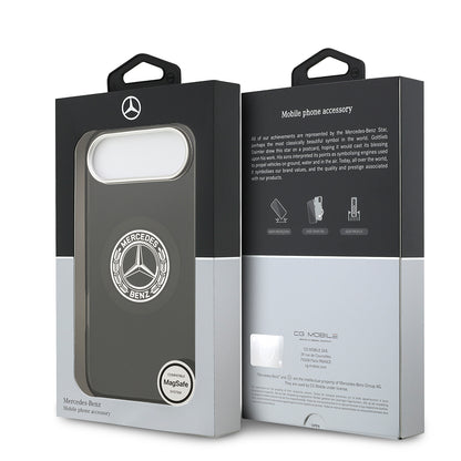 iPhone 17 Air Kılıf Mercedes Benz OrijinalLisanslı M-safe Şarj Özellikli Çift Katmanlı PC Nostaljik Yıldız Dizayn Kılıf