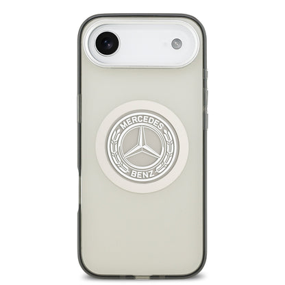 iPhone 17 Air Kılıf Mercedes Benz OrijinalLisanslı M-safe Şarj Özellikli Çift Katmanlı PC Nostaljik Yıldız Dizayn Kılıf