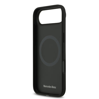 iPhone 17 Air Kılıf Mercedes Benz OrijinalLisanslı M-safe Şarj Özellikli Hakiki Deri Nostaljik Yıldız Dizayn Kılıf