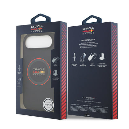 iPhone 17 Air Kılıf Redbull Orijinal Lisanslı M-safe Şarj Özellikli Kırmızı Halka ve Logo Silikon Kılıf