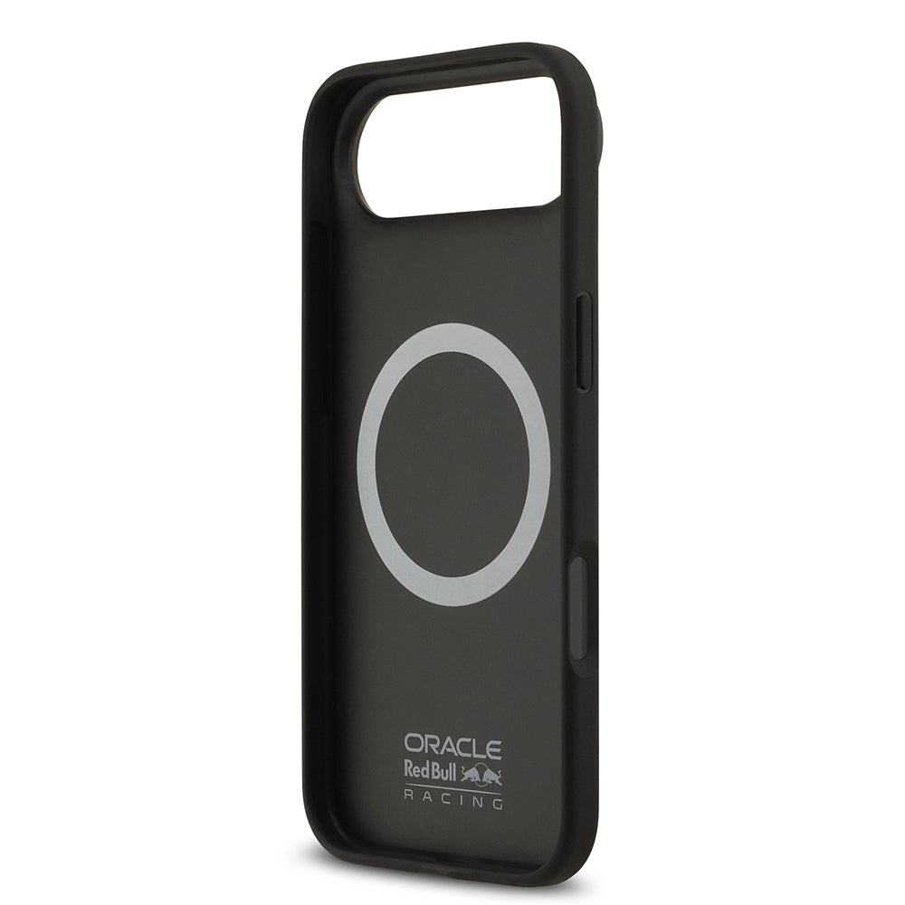 iPhone 17 Air Kılıf Redbull OrijinalLisanslı M-safe Şarj Özellikli Karbon Fiber Parlayan Logolu Kevlar Kılıf