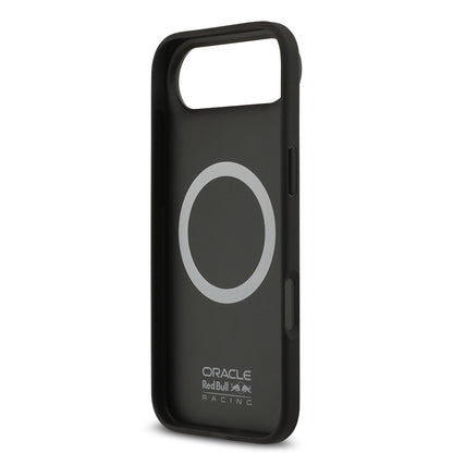 iPhone 17 Air Kılıf Redbull OrijinalLisanslı M-safe Şarj Özellikli Karbon Fiber Parlayan Logolu Kevlar Kılıf