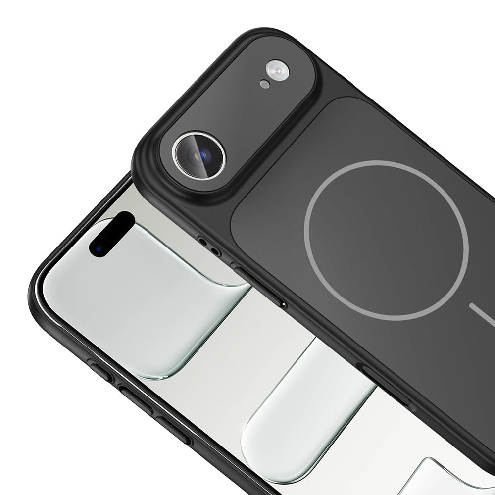 iPhone 17 Air Kılıf Zore M-Safe Şarj Özellikli Kamera Korumalı Formen Kılıf