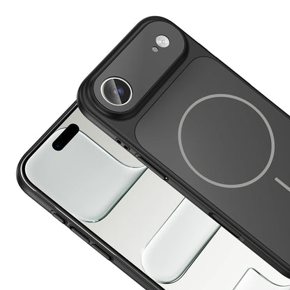 iPhone 17 Air Kılıf Zore M-Safe Şarj Özellikli Kamera Korumalı Formen Kılıf