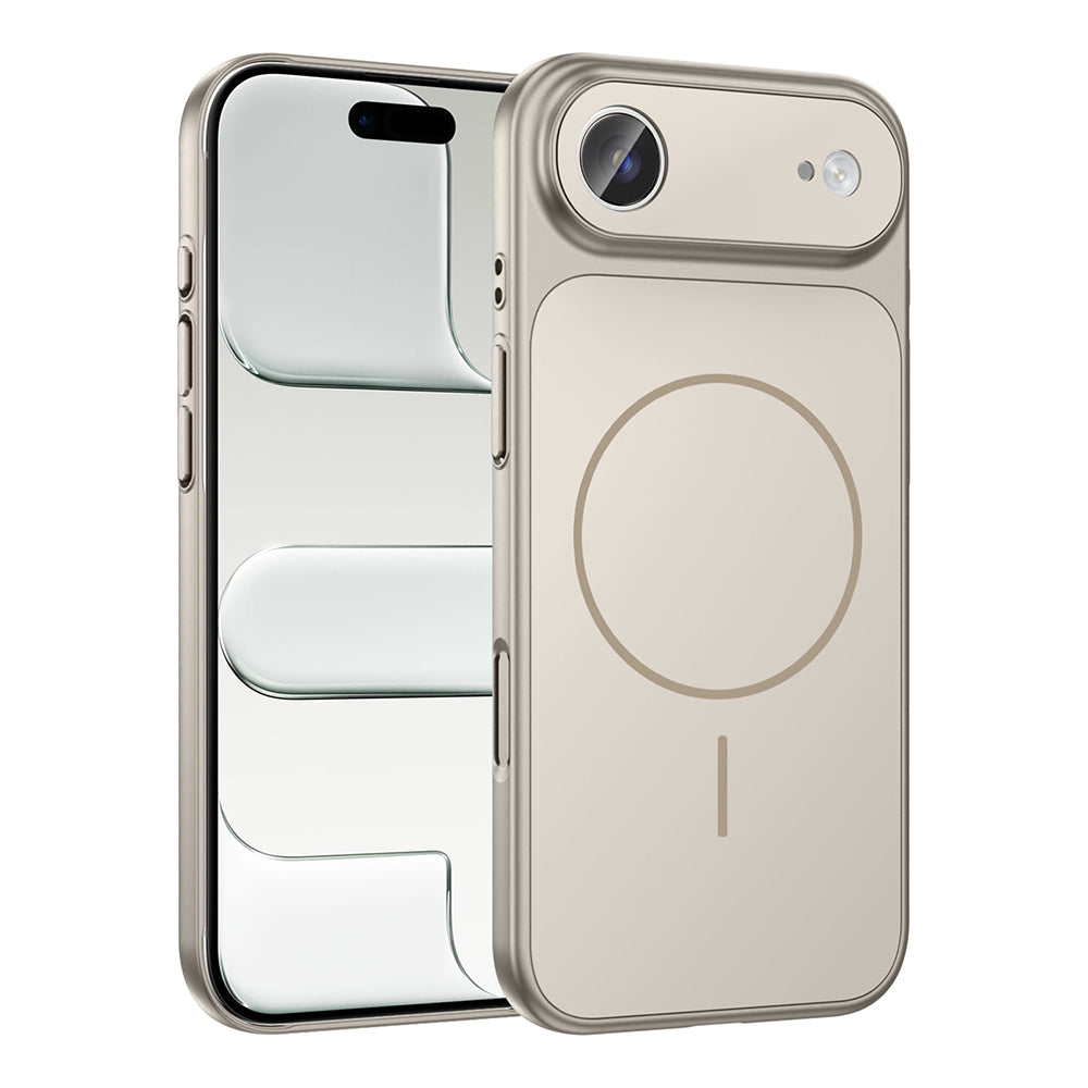 iPhone 17 Air Kılıf Zore M-Safe Şarj Özellikli Kamera Korumalı Formen Kılıf