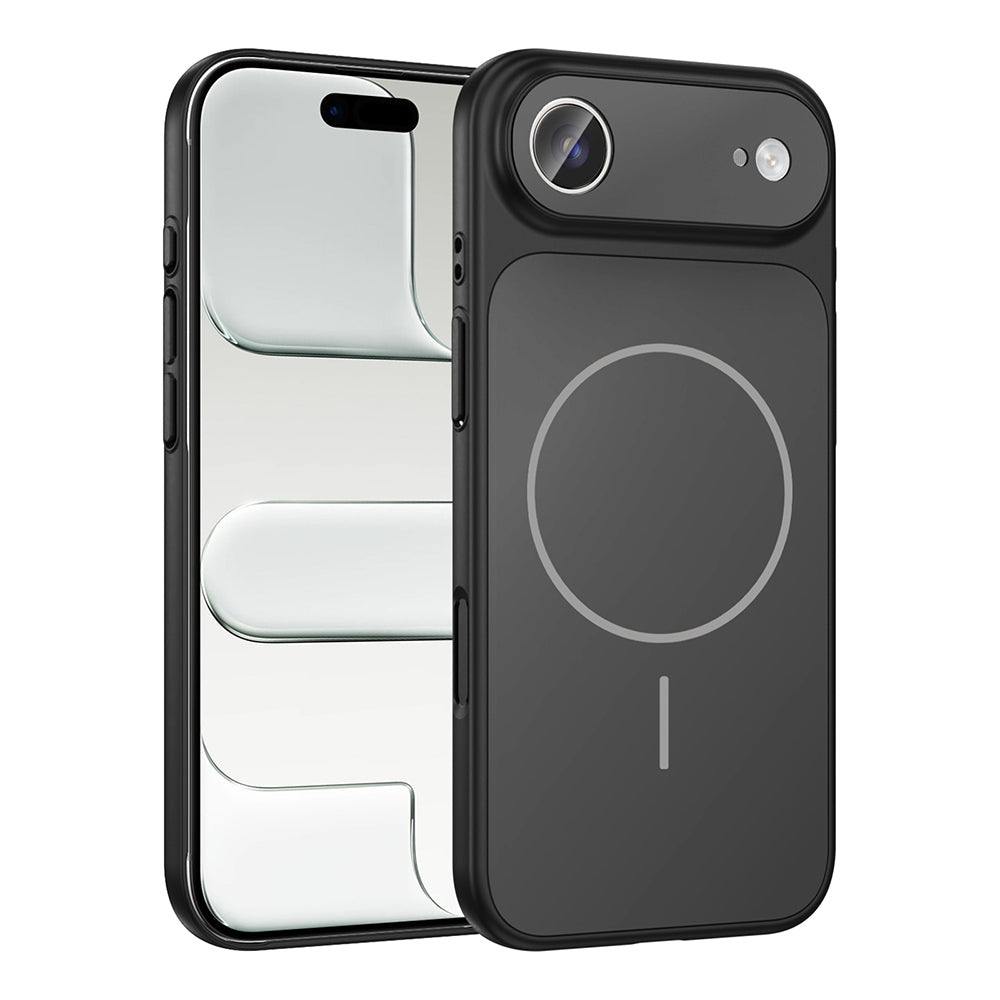 iPhone 17 Air Kılıf Zore M-Safe Şarj Özellikli Kamera Korumalı Formen Kılıf