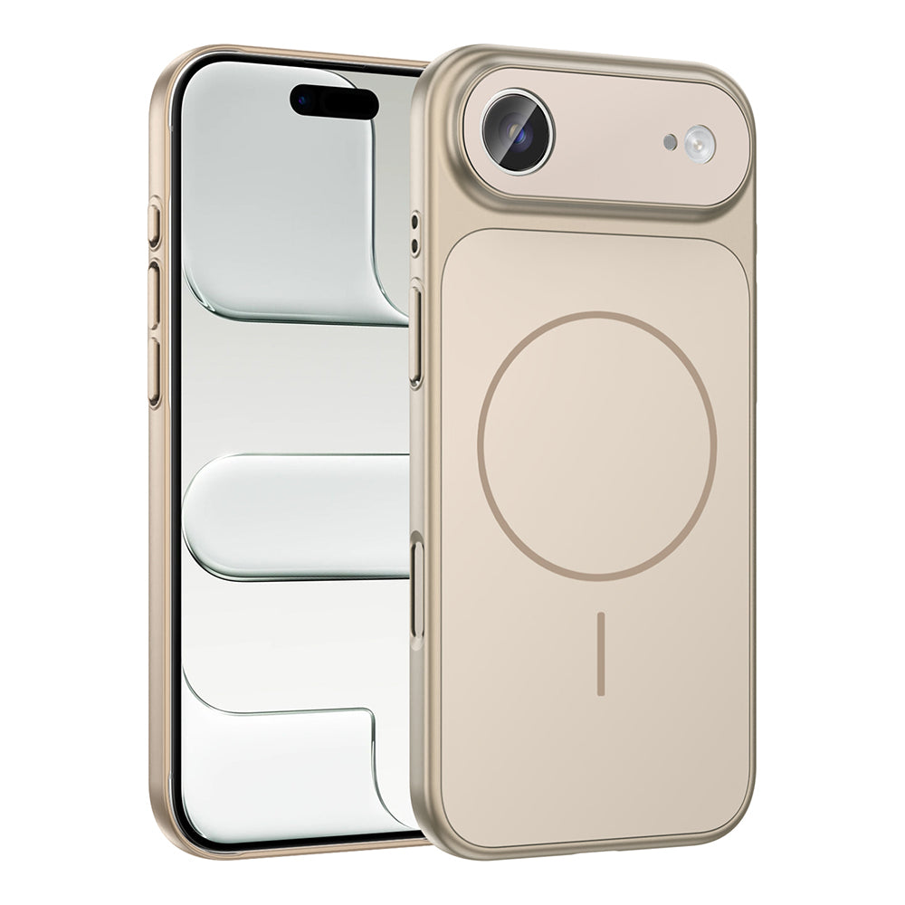 iPhone 17 Air Kılıf Zore M-Safe Şarj Özellikli Kamera Korumalı Formen Kılıf