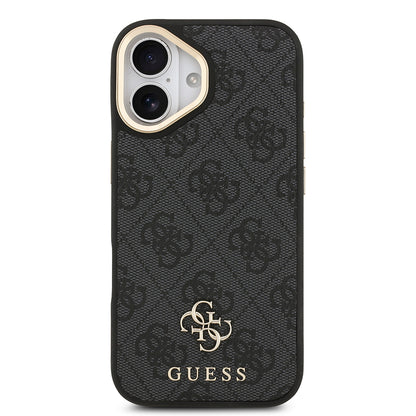 iPhone 17 Guess Orijinal Lisanslı 4G ve Yazı Logolu Kılıf + Ekran Koruyucu + Lens Koruyucu 3in1 Aksesuar Seti