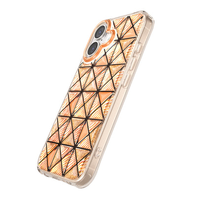 iPhone 17 Kılıf 3D Buz Blok Desenli Zore Paris Kairo TPU Kılıf