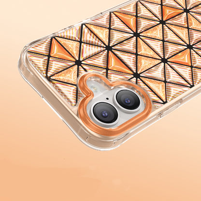 iPhone 17 Kılıf 3D Buz Blok Desenli Zore Paris Kairo TPU Kılıf