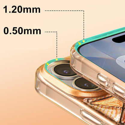 iPhone 17 Kılıf 3D Buz Blok Desenli Zore Paris Kairo TPU Kılıf