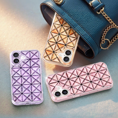 iPhone 17 Kılıf 3D Buz Blok Desenli Zore Paris Kairo TPU Kılıf