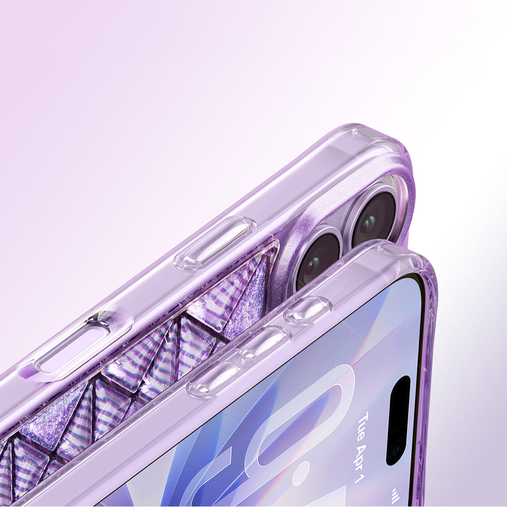 iPhone 17 Kılıf 3D Buz Blok Desenli Zore Paris Kairo TPU Kılıf
