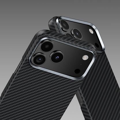 iPhone 17 Kılıf Benks M-safe Şarj Özellikli Metal Kamera Çerçeveli Magnetik ArmorAir 600D Kevlar Fiber Kılıf