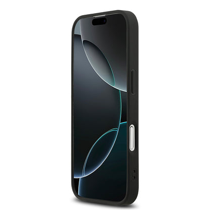 iPhone 17 Kılıf DKNY Orjinal Lisanslı M-safe Şarj Özellikli 3D Yazılı Grid Pattern Kılıf