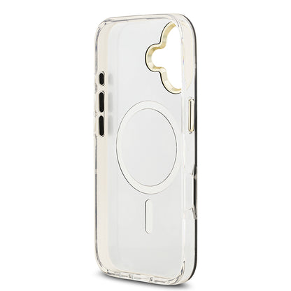 iPhone 17 Kılıf Guess Orijinal Lisanslı Metal Kamera Çerçeveli Simli Aynalı Kılıf