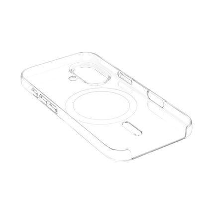 iPhone 17 Kılıf IC Çipli Zore Wireless Şarj Özellikli Şeffaf Orjin Kılıf