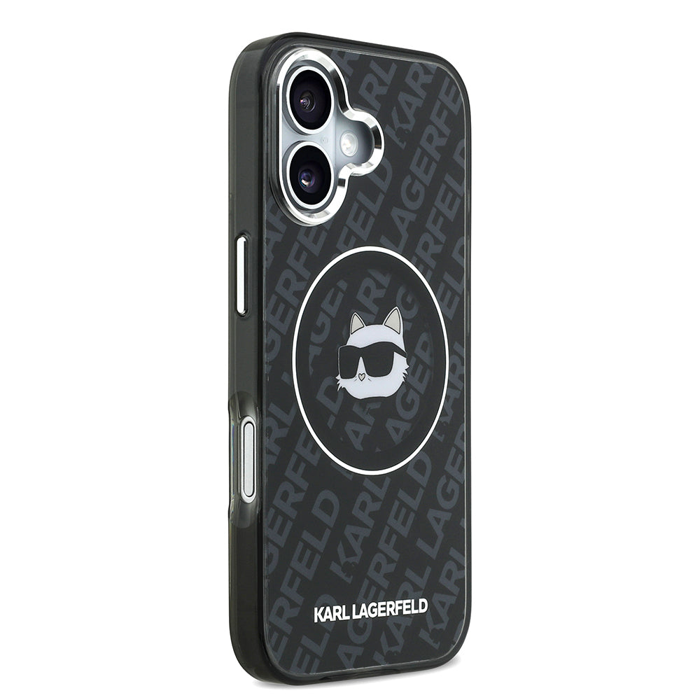 iPhone 17 Kılıf Karl Lagerfeld Orijinal Lisanslı IML Baskılı Choupette Heads Kılıf