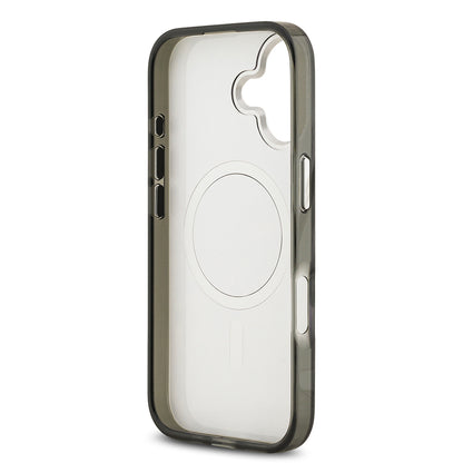 iPhone 17 Kılıf Karl Lagerfeld Orijinal Lisanslı M-safe Şarj Özellikli IML Leopar Baskılı Kılıf