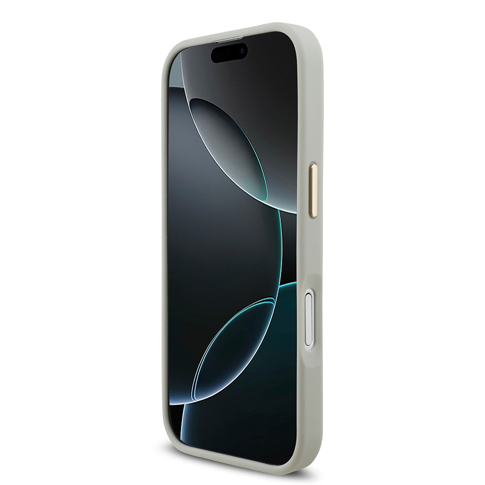 iPhone 17 Kılıf Lacoste Orijinal Lisanslı M-safe Şarj Özellikli Champs Elysees PU Deri Tasarımlı Kılıf