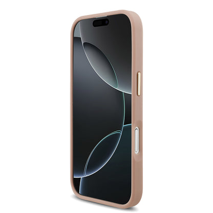 iPhone 17 Kılıf Lacoste Orijinal Lisanslı M-safe Şarj Özellikli Champs Elysees PU Deri Tasarımlı Kılıf