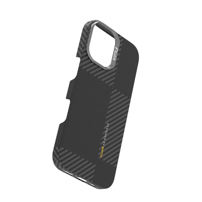 iPhone 17 Kılıf M-safe Şarj Özellikli 600D Metal Kamera Çerçeveli Raptic Aramid Fiber Geotik Serisi Kılıf