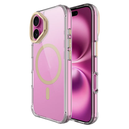 iPhone 17 Kılıf M-safe Şarj Özellikli Airbagli Kamera Standlı Zore Azor Kılıf