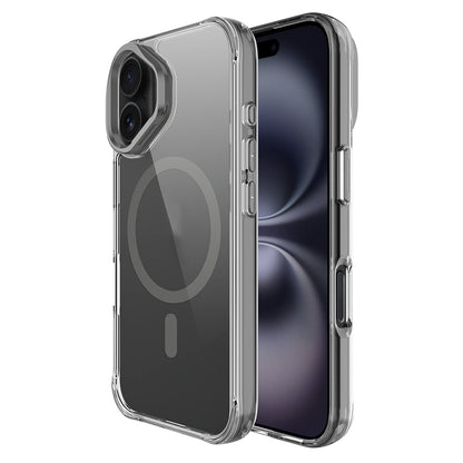 iPhone 17 Kılıf M-safe Şarj Özellikli Airbagli Kamera Standlı Zore Azor Kılıf