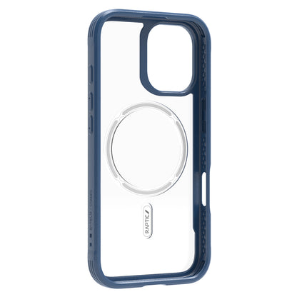 iPhone 17 Kılıf M-safe Şarj Özellikli Airbagli Raptic Shield Serisi Şeffaf Arka Yüzey Kılıf