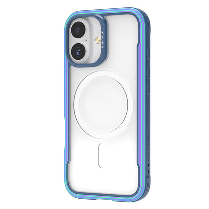 iPhone 17 Kılıf M-safe Şarj Özellikli Airbagli Raptic Shield Serisi Şeffaf Arka Yüzey Kılıf