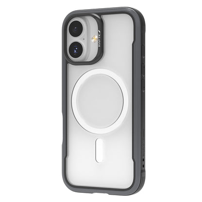 iPhone 17 Kılıf M-safe Şarj Özellikli Airbagli Raptic Shield Serisi Şeffaf Arka Yüzey Kılıf