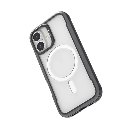 iPhone 17 Kılıf M-safe Şarj Özellikli Airbagli Raptic Shield Serisi Şeffaf Arka Yüzey Kılıf