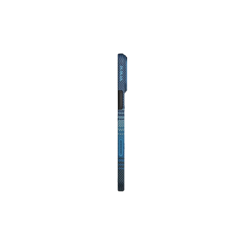 iPhone 17 Kılıf M-safe Şarj Özellikli Aramid Fiber Pitaka Tactile Woven Sunset-Moonrise Serisi Kılıf