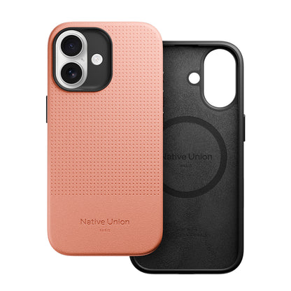 iPhone 17 Kılıf M-safe Şarj Özellikli Deri Dokulu Native Union 2025 Active Serisi Kılıf