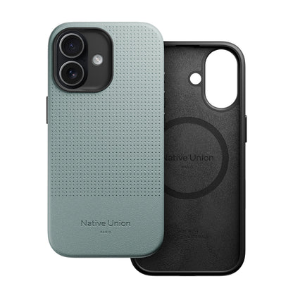 iPhone 17 Kılıf M-safe Şarj Özellikli Deri Dokulu Native Union 2025 Active Serisi Kılıf