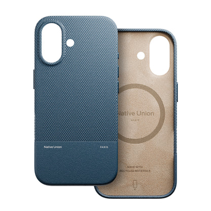 iPhone 17 Kılıf M-safe Şarj Özellikli Deri Dokulu Native Union RE Classic Serisi Kılıf