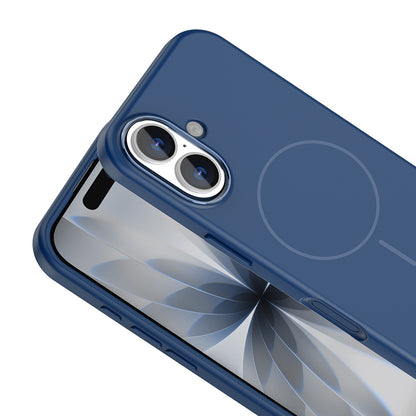 iPhone 17 Kılıf M-Safe Şarj Özellikli Metal Kamera Çerçeveli Zore Edi Silikon Kılıf