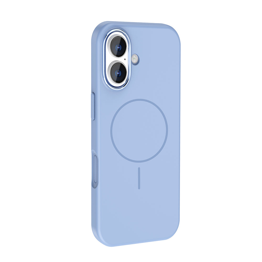 iPhone 17 Kılıf M-Safe Şarj Özellikli Metal Kamera Çerçeveli Zore Edi Silikon Kılıf