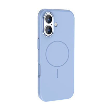 iPhone 17 Kılıf M-Safe Şarj Özellikli Metal Kamera Çerçeveli Zore Edi Silikon Kılıf