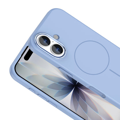 iPhone 17 Kılıf M-Safe Şarj Özellikli Metal Kamera Çerçeveli Zore Edi Silikon Kılıf