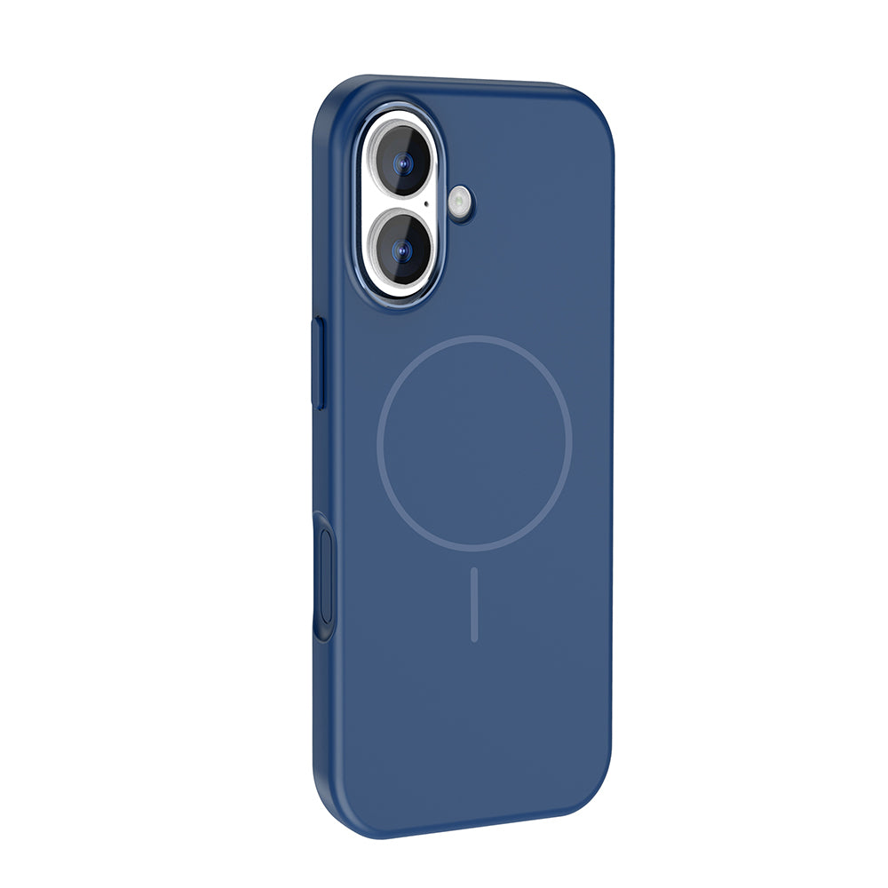 iPhone 17 Kılıf M-Safe Şarj Özellikli Metal Kamera Çerçeveli Zore Edi Silikon Kılıf