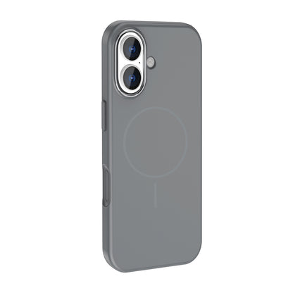 iPhone 17 Kılıf M-Safe Şarj Özellikli Metal Kamera Çerçeveli Zore Edi Silikon Kılıf