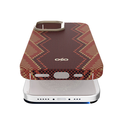 iPhone 17 Kılıf M-safe Şarj Özellikli Raptic Aramid Skin Bionic Serisi Kılıf