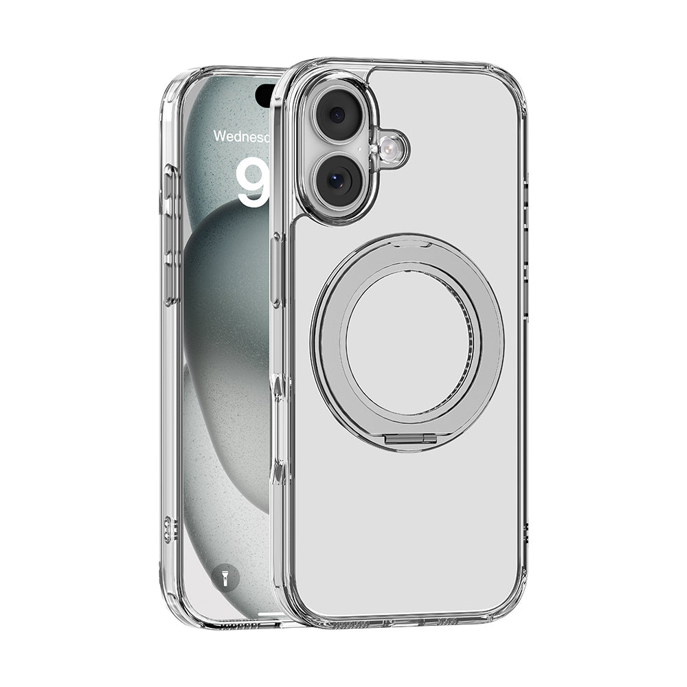 iPhone 17 Kılıf M-safe Şarj Özellikli Standlı Airbag Tasarımlı Mutural Fresh Serisi Kılıf