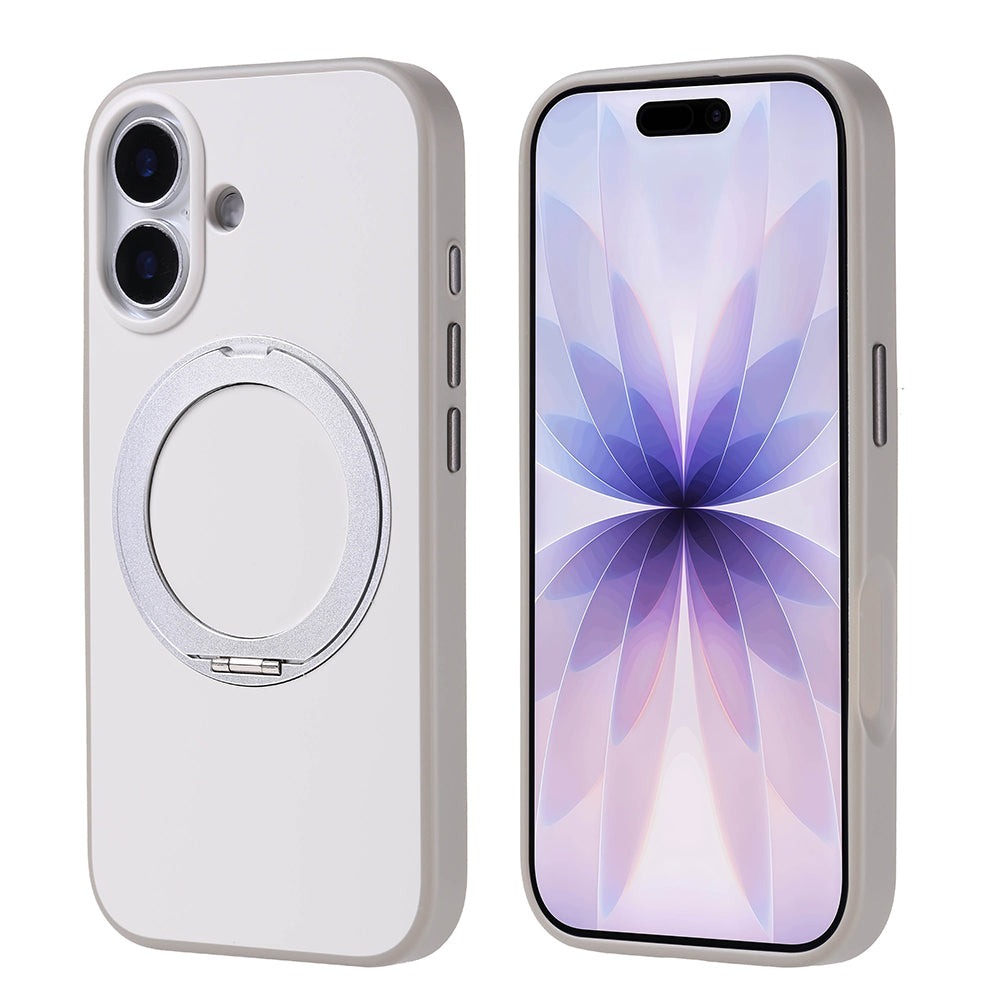 iPhone 17 Kılıf M-Safe Şarj Özellikli Standlı Zore Proton Silikon Kılıf